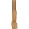 Ekena Millwork Kennewick Rough Sawn Timber Gable Bracket, Western Red Cedar, 96"W x 36"H x 6"D x 6"F, 9/12 Pitch GBW096X36X0606KEN00RWR - alternate 2
